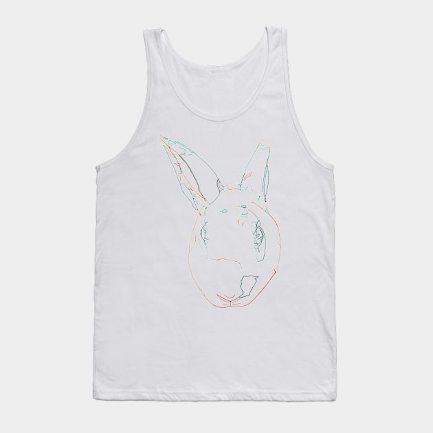 Rabbit Tank Top by RaLiz